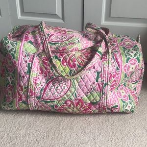 Vera Bradley Iconic large duffel bag